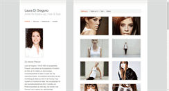 Desktop Screenshot of digregorio-style.com